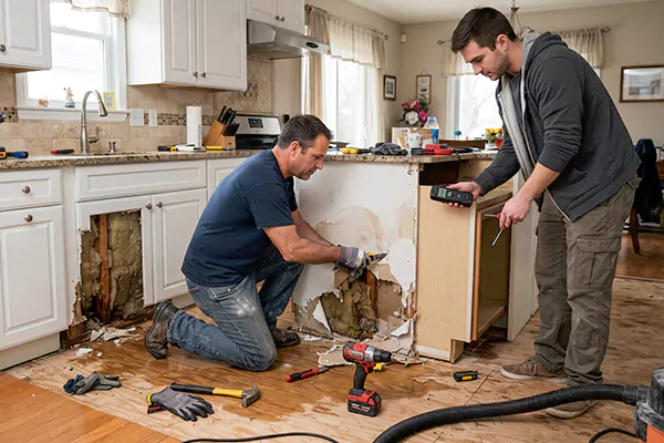 Kitchen Water Damage Repair Apple Valley