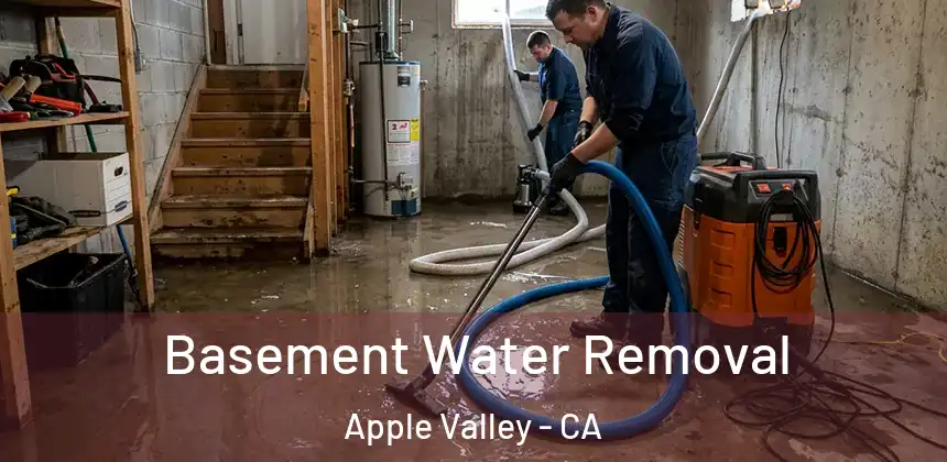  Basement Water Removal Apple Valley - CA