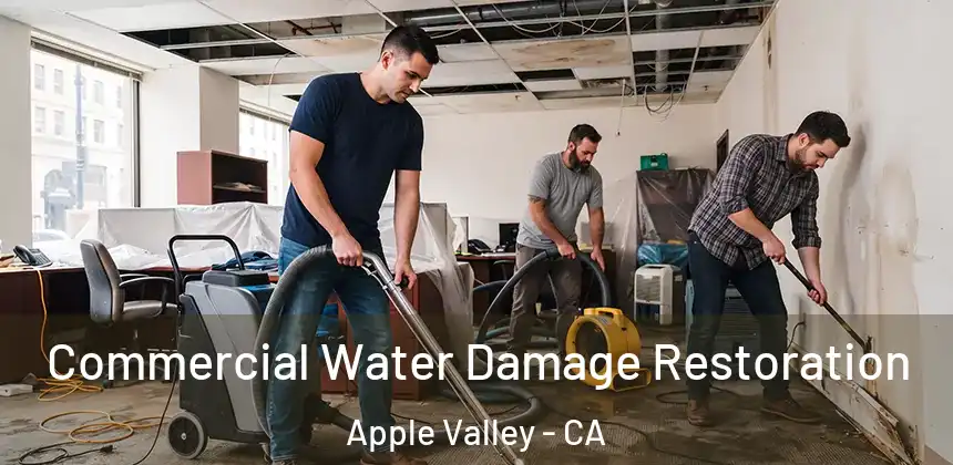 Commercial Water Damage Restoration Apple Valley - CA