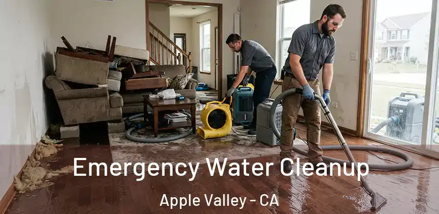  Emergency Water Cleanup Apple Valley - CA
