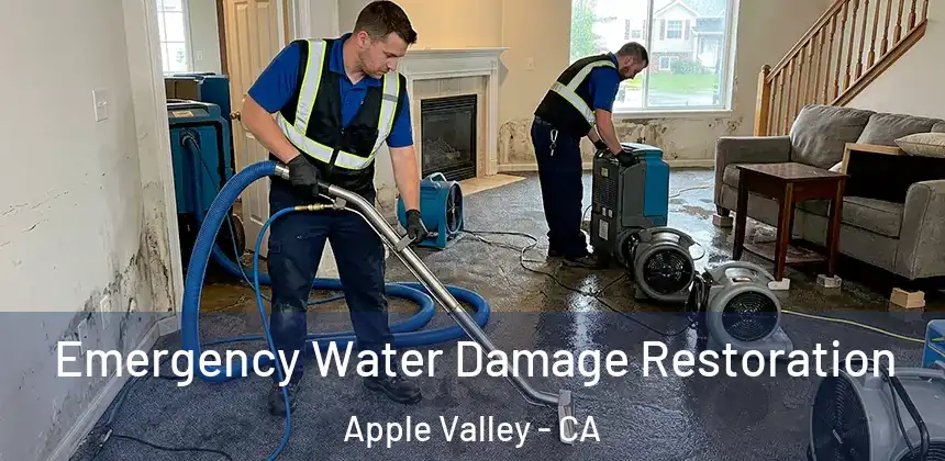  Emergency Water Damage Restoration Apple Valley - CA