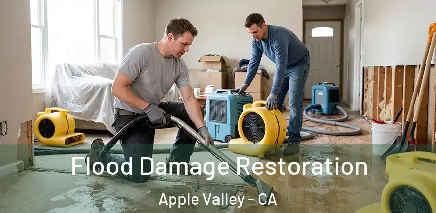  Flood Damage Restoration Apple Valley - CA