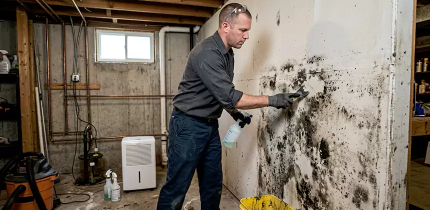 Black Mold Removal From Walls in Apple Valley