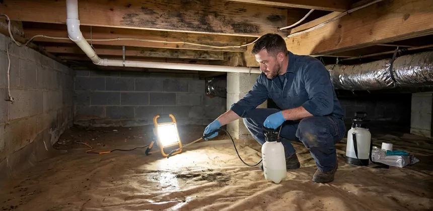 Crawl Space Mold Treatment in Apple Valley