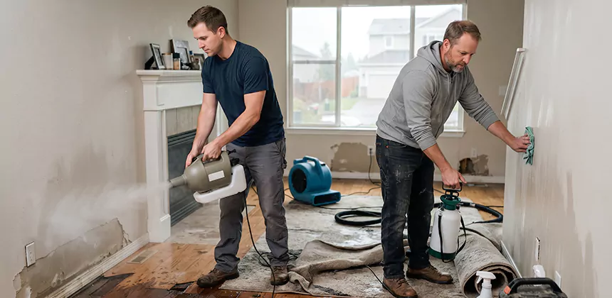 Post-Flood Sanitizing and Deodorizing in Apple Valley