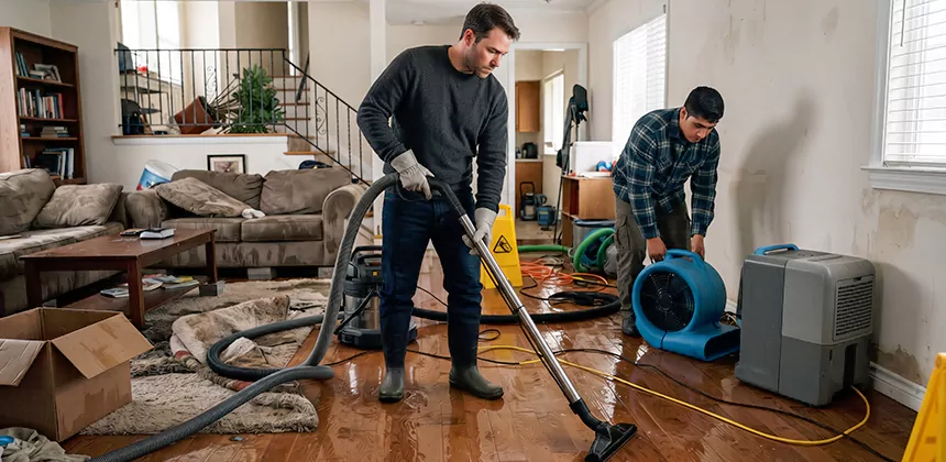 Black Water Clean up in Apple Valley