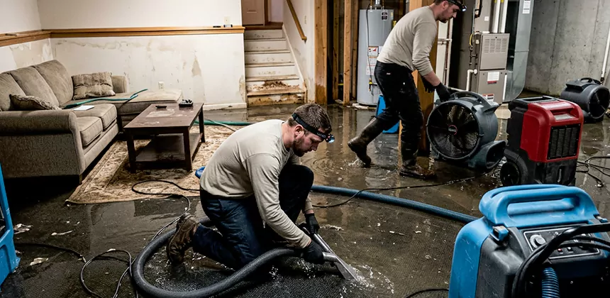 Emergency Water Remediation in Apple Valley