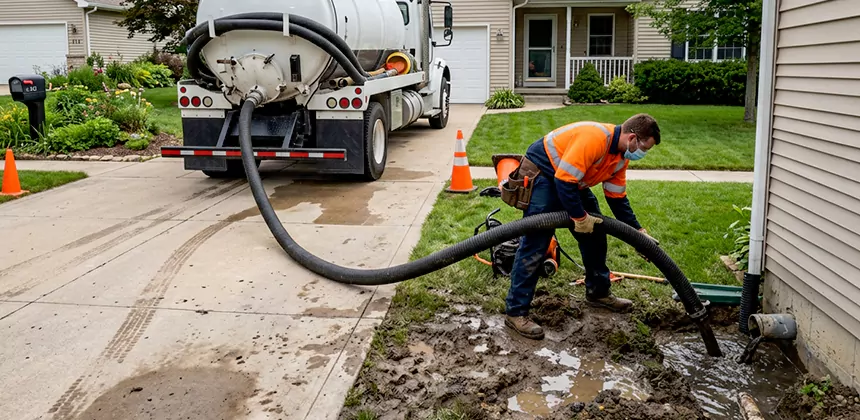 Sewage Water Removal in Apple Valley