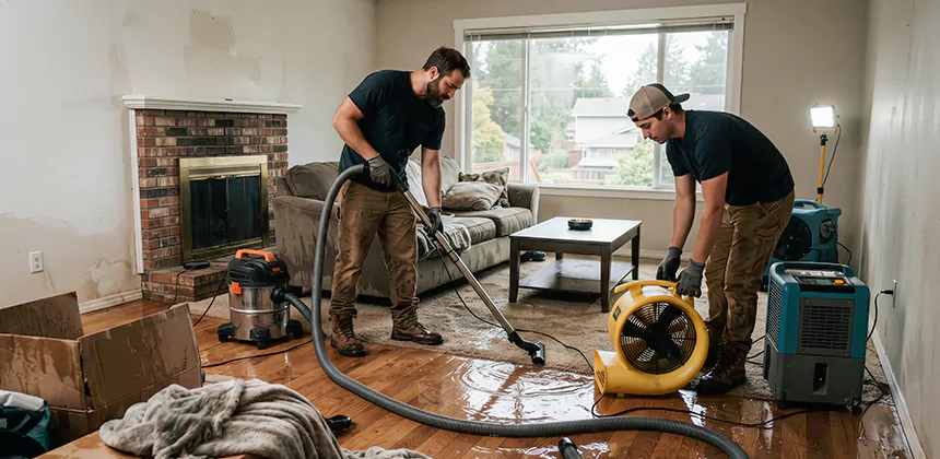 Water Cleanup in Apple Valley