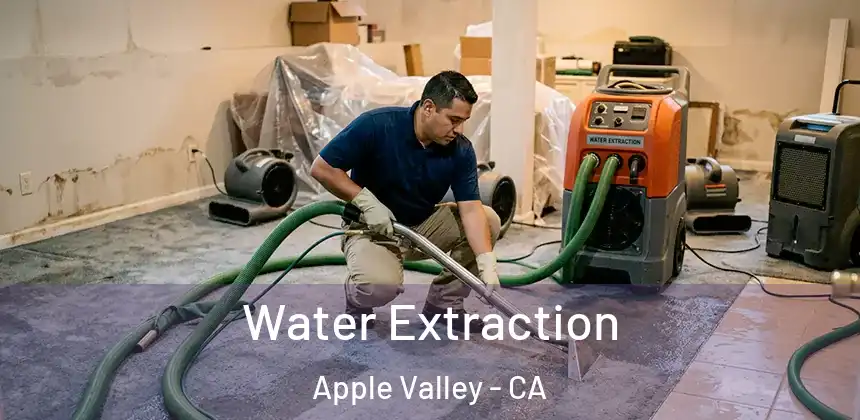  Water Extraction Apple Valley - CA